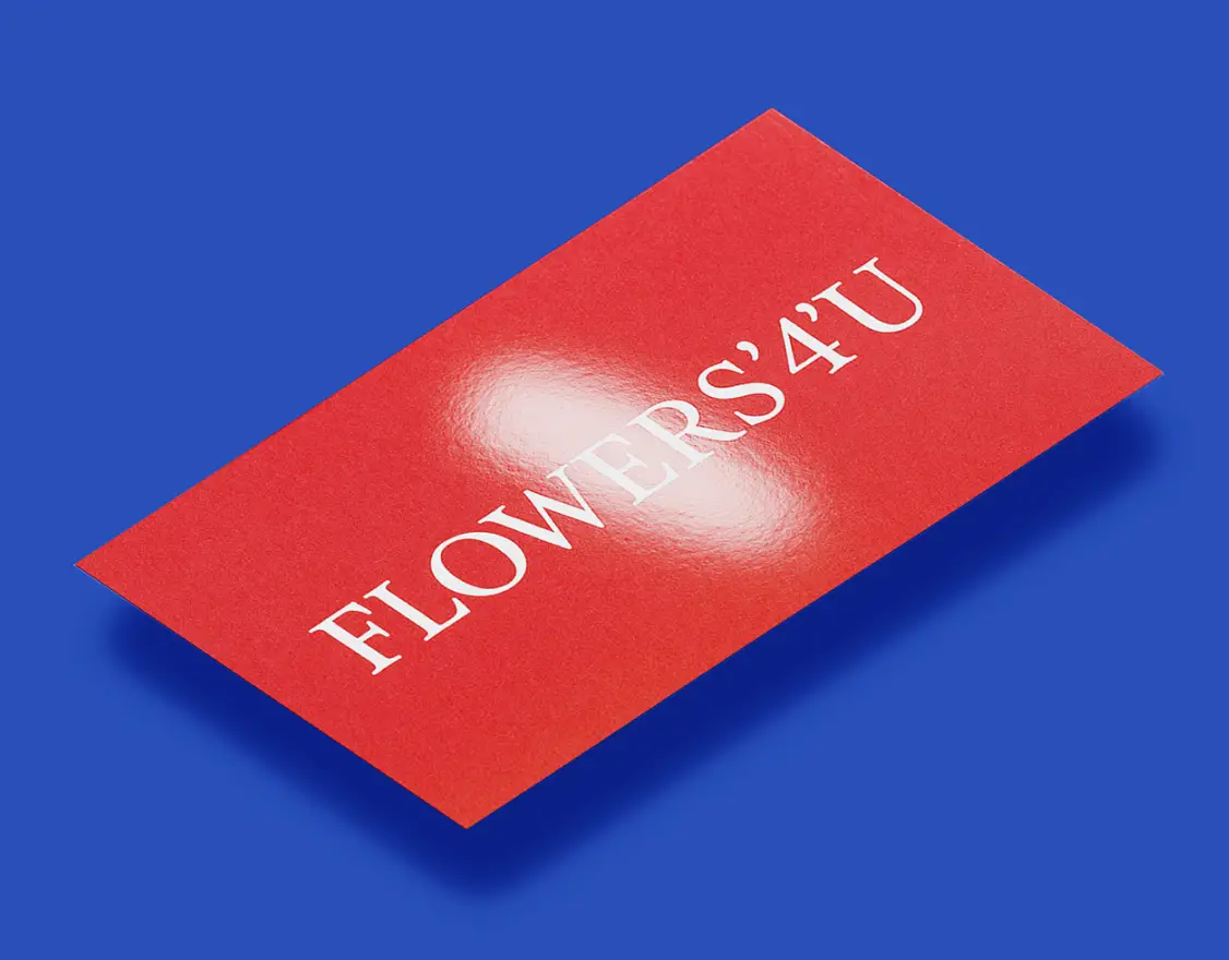 Glossy Business Cards